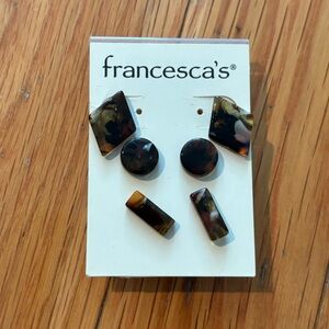 Francesca’s earring set